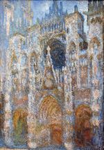 Rouen Cathedral, Magic in Blue